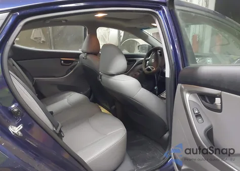 2012 Hyundai Elantra Limited из США, поврежденный, VIN 5NPDH4AE6CH151475